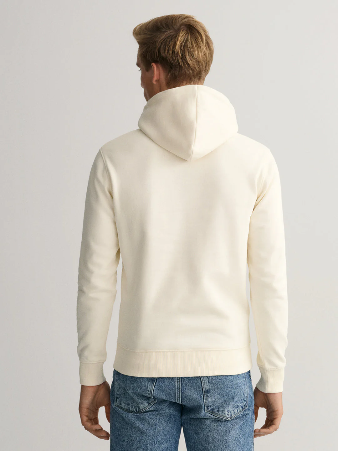 Gant Men Printed Cotton Hooded Sweatshirt - Image 3