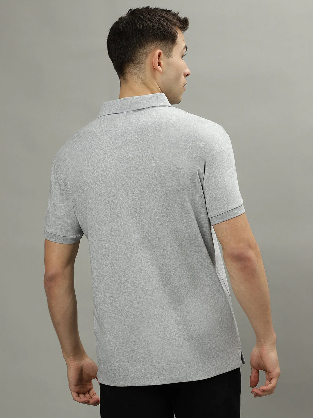 Gant Grey Fashion Slim Fit Polo Tshirt - Image 3