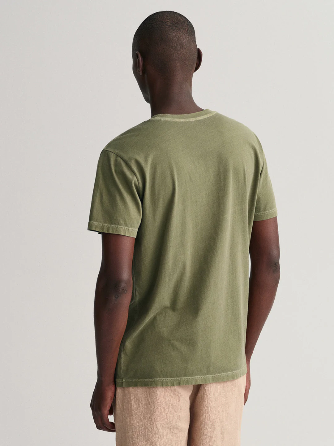 Gant Green Sunfaded Modern Fit Tshirt - Image 2