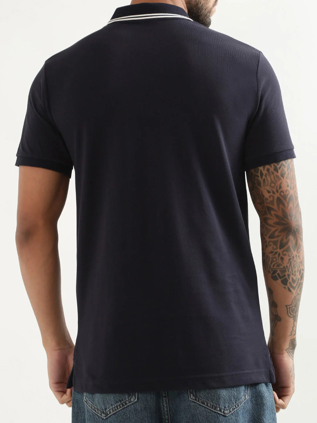 Gant Blue Regular Fit Polo T-Shirt - Image 2