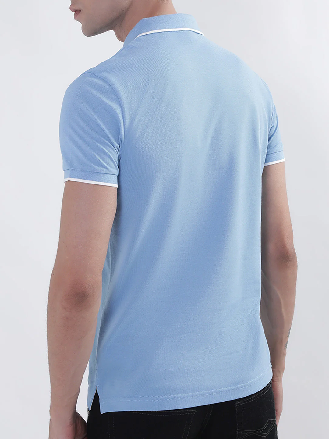 Gant Blue Regular Fit Polo T-Shirt - Image 2