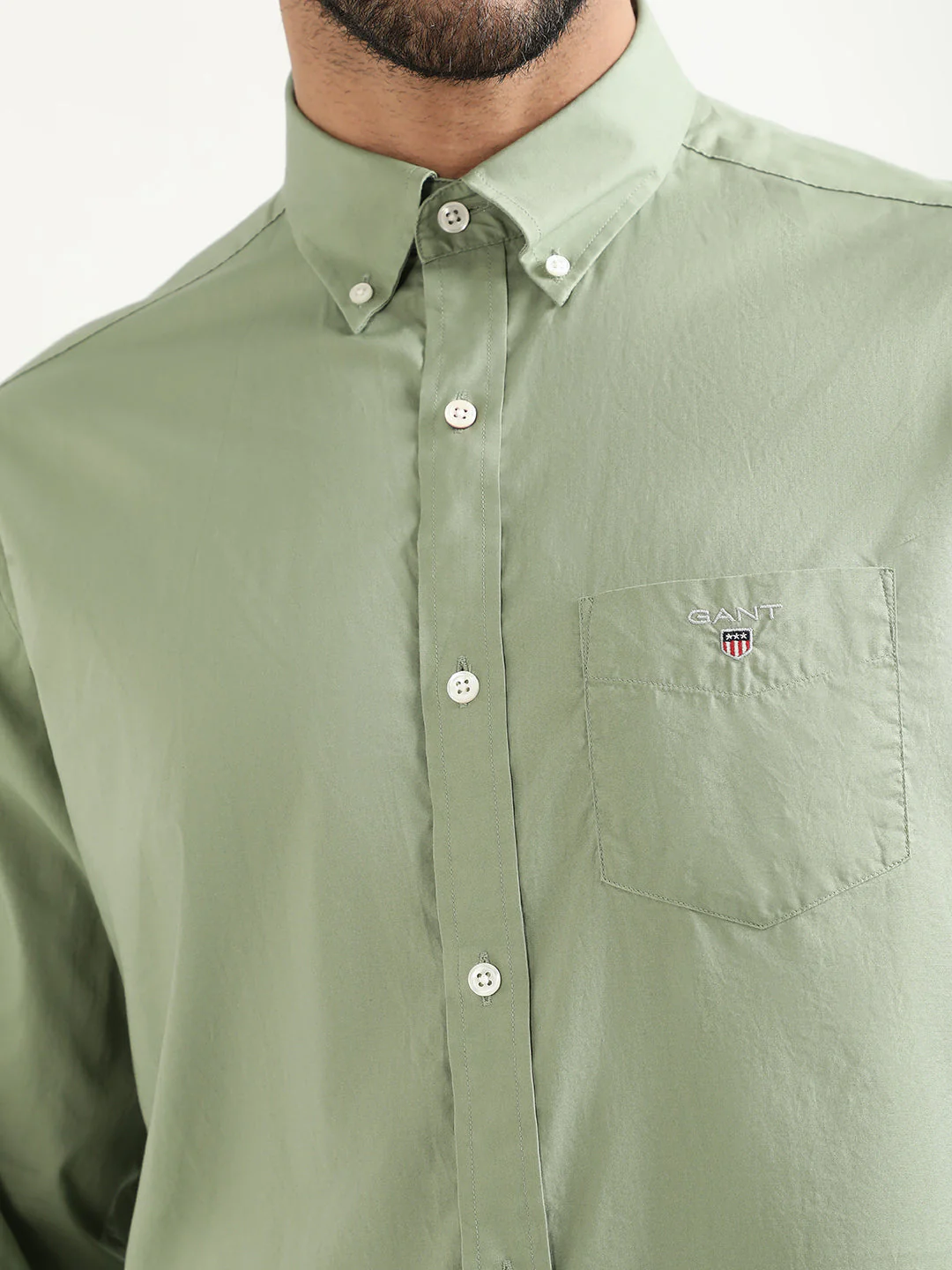 Gant Green Regular Fit Shirt - Image 5