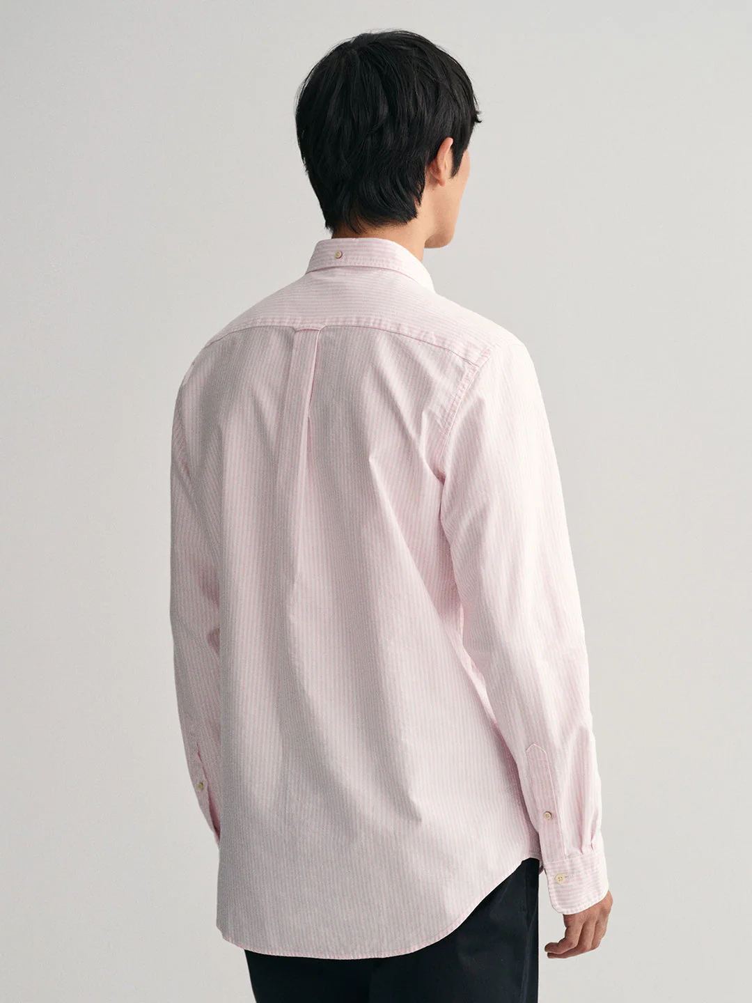 Gant Pink Oxford Striped Regular Fit Shirt - Image 2