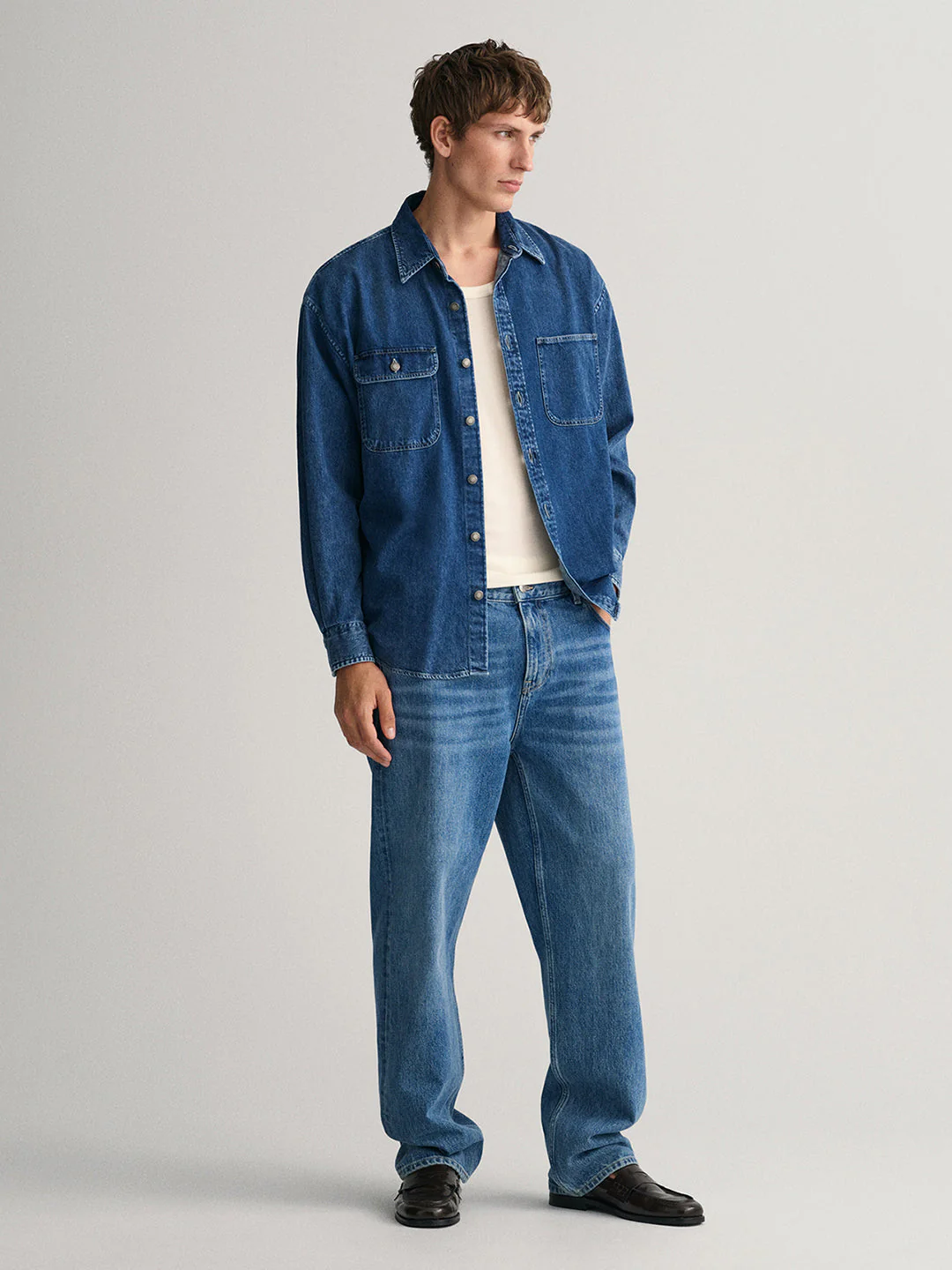 Gant Comfort Tailored Fit Cotton Casual Shirt - Image 3
