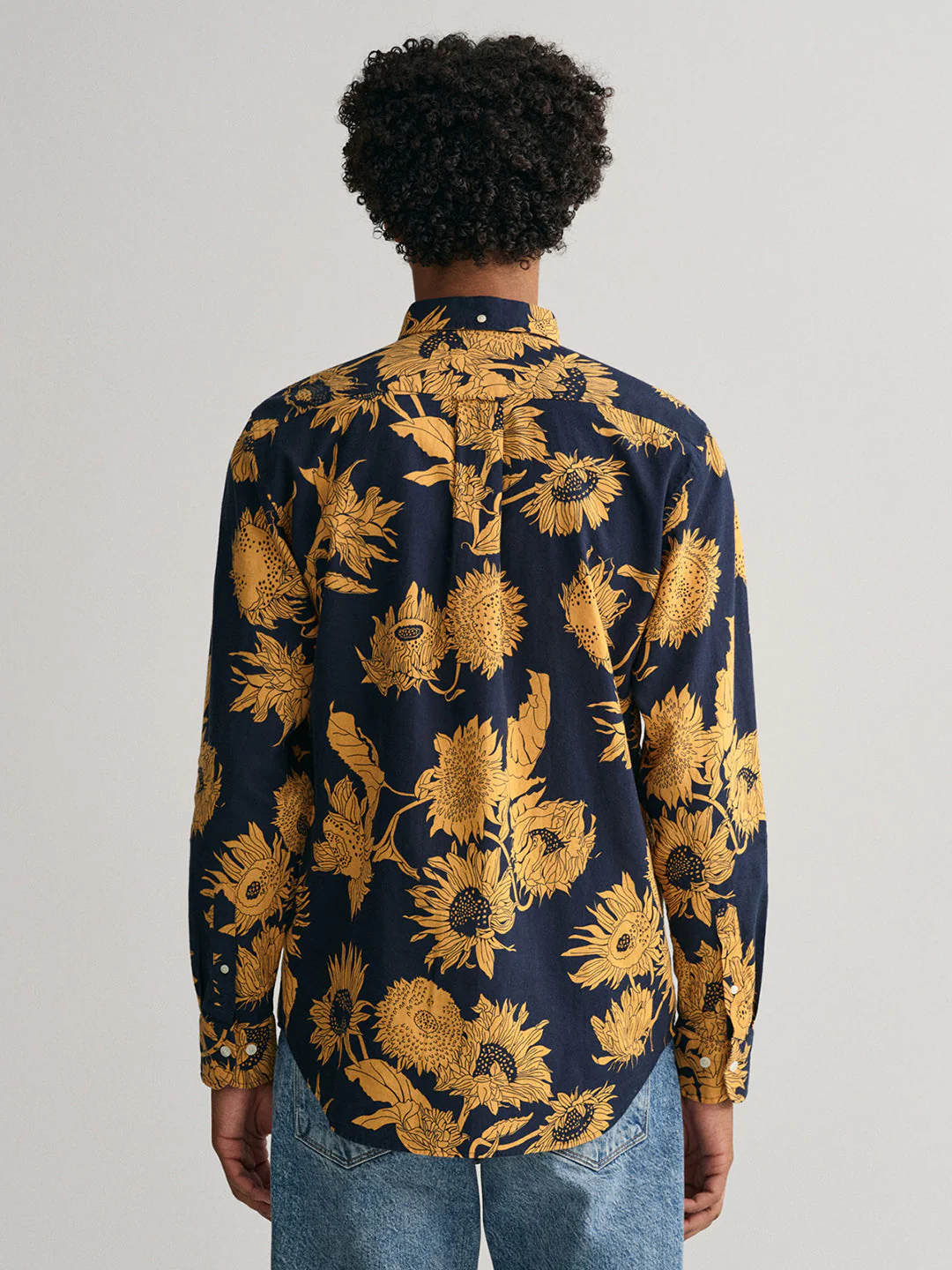 Gant Multi Sunflower Print Regular Fit Shirt - Image 2