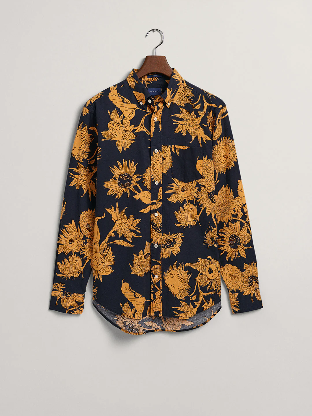 Gant Multi Sunflower Print Regular Fit Shirt - Image 4