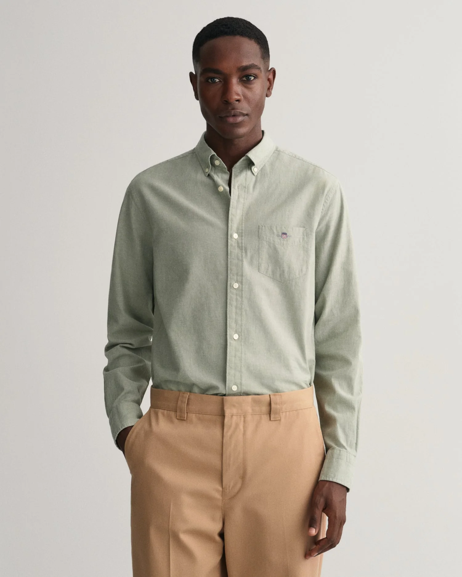 Gant Green Regular Fit Shirt
