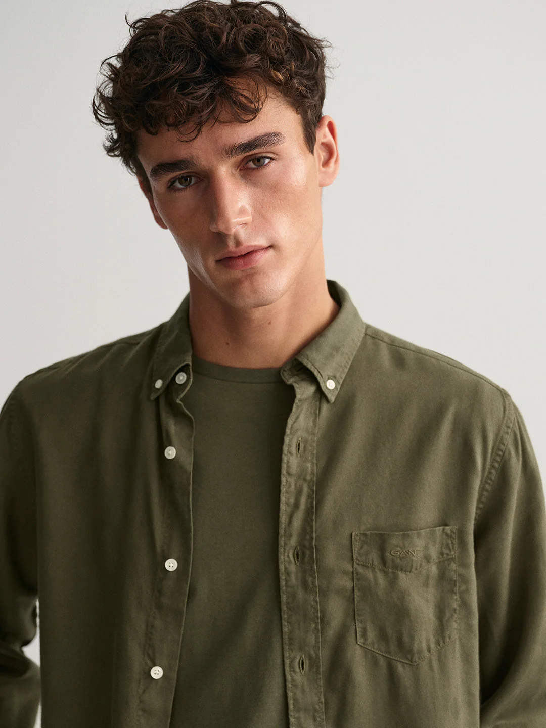 Gant Green Regular Fit Shirt - Image 2
