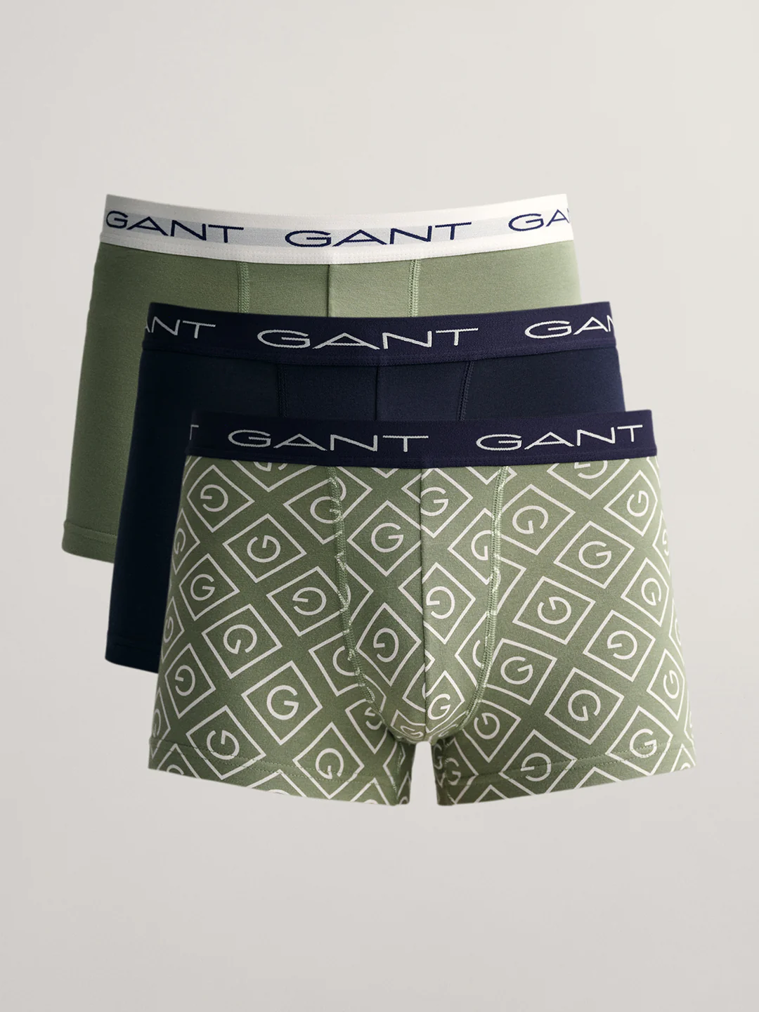 Gant Men Pack Of 3 Icon G Printed Trunk 8905241187591