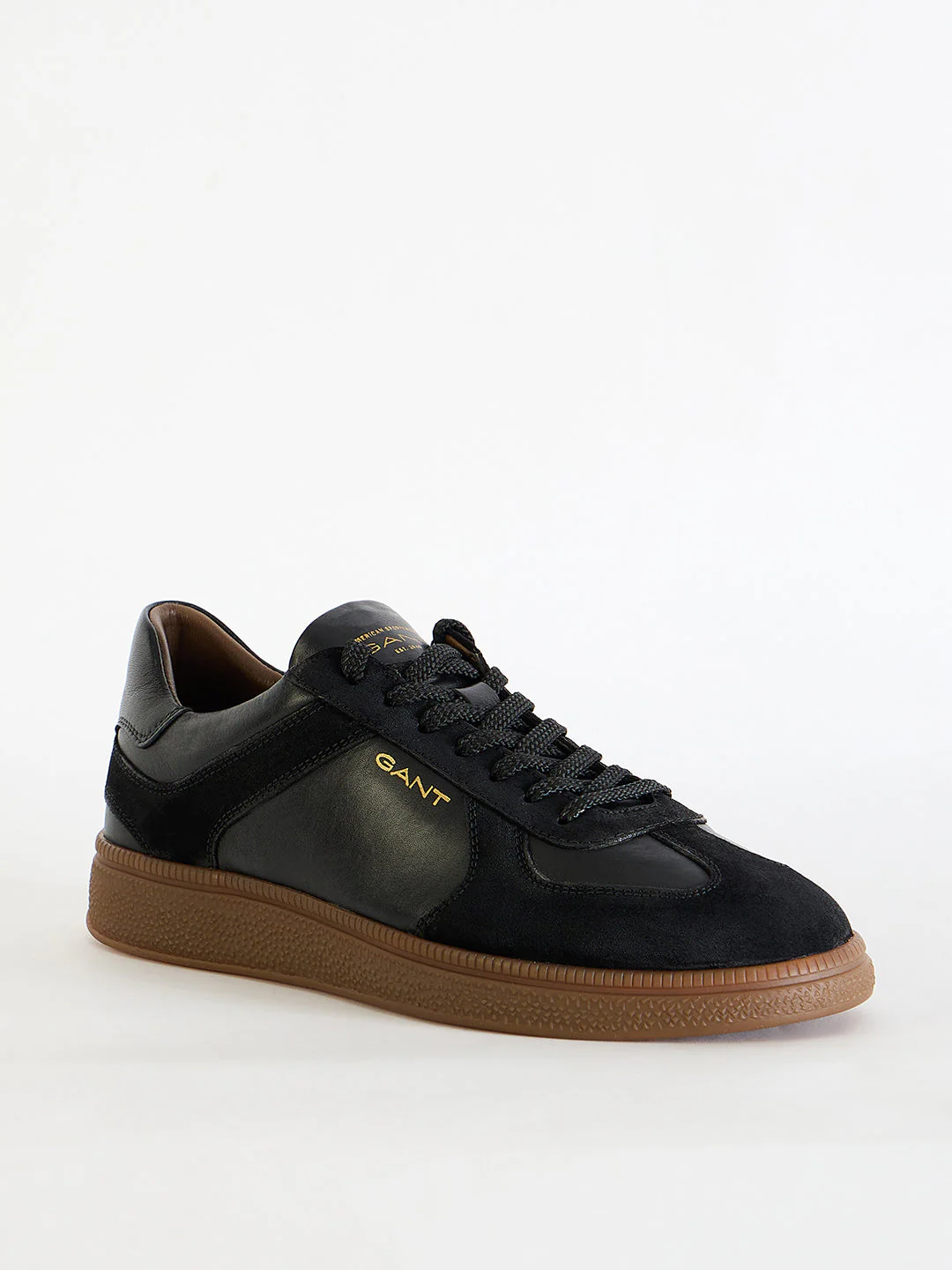 Gant Men Black  Color-Blocked Lace-Up Round Toe Sneakers - Image 2