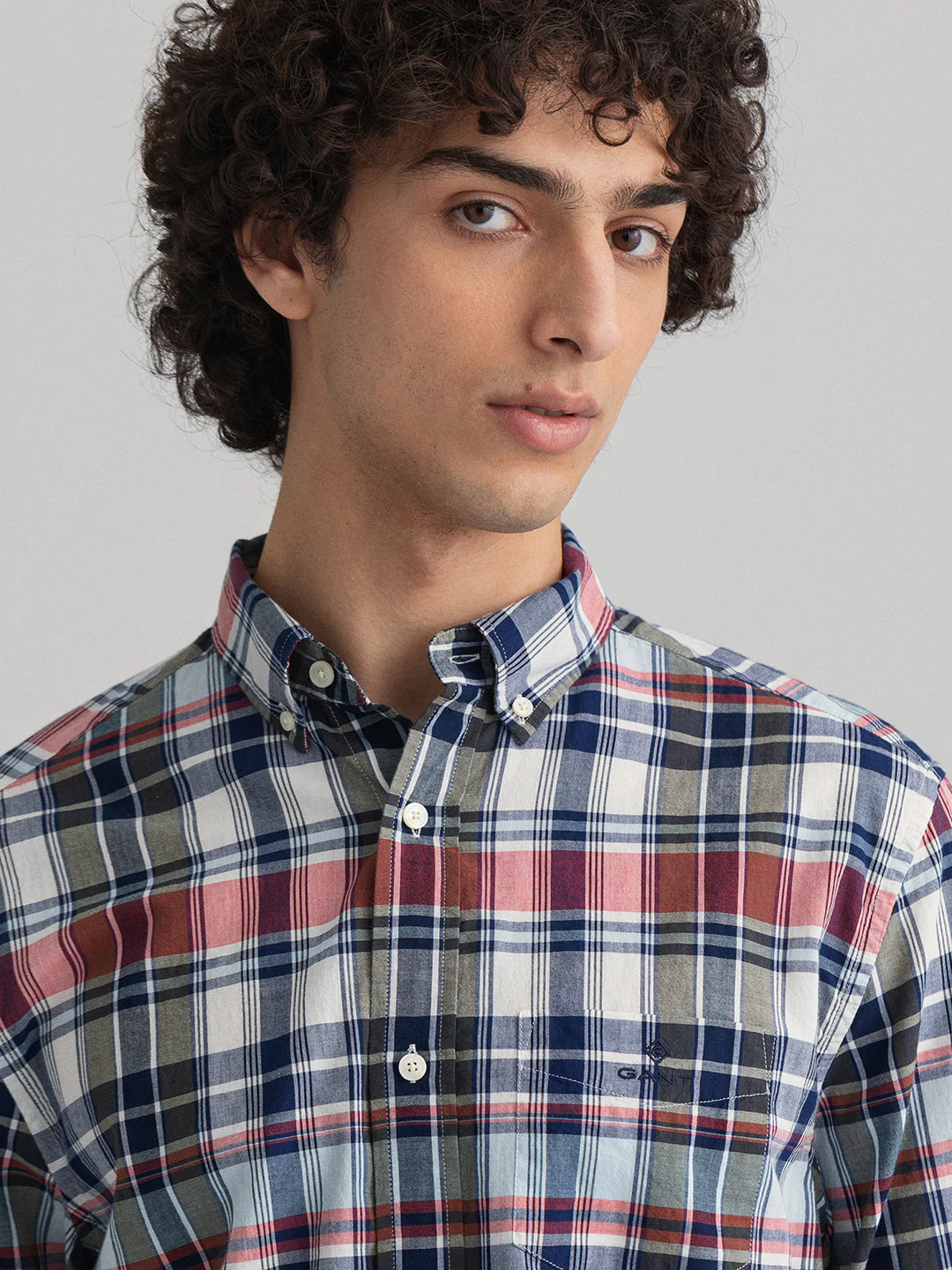 Gant Multi Checked Regular Fit Shirt - Image 2