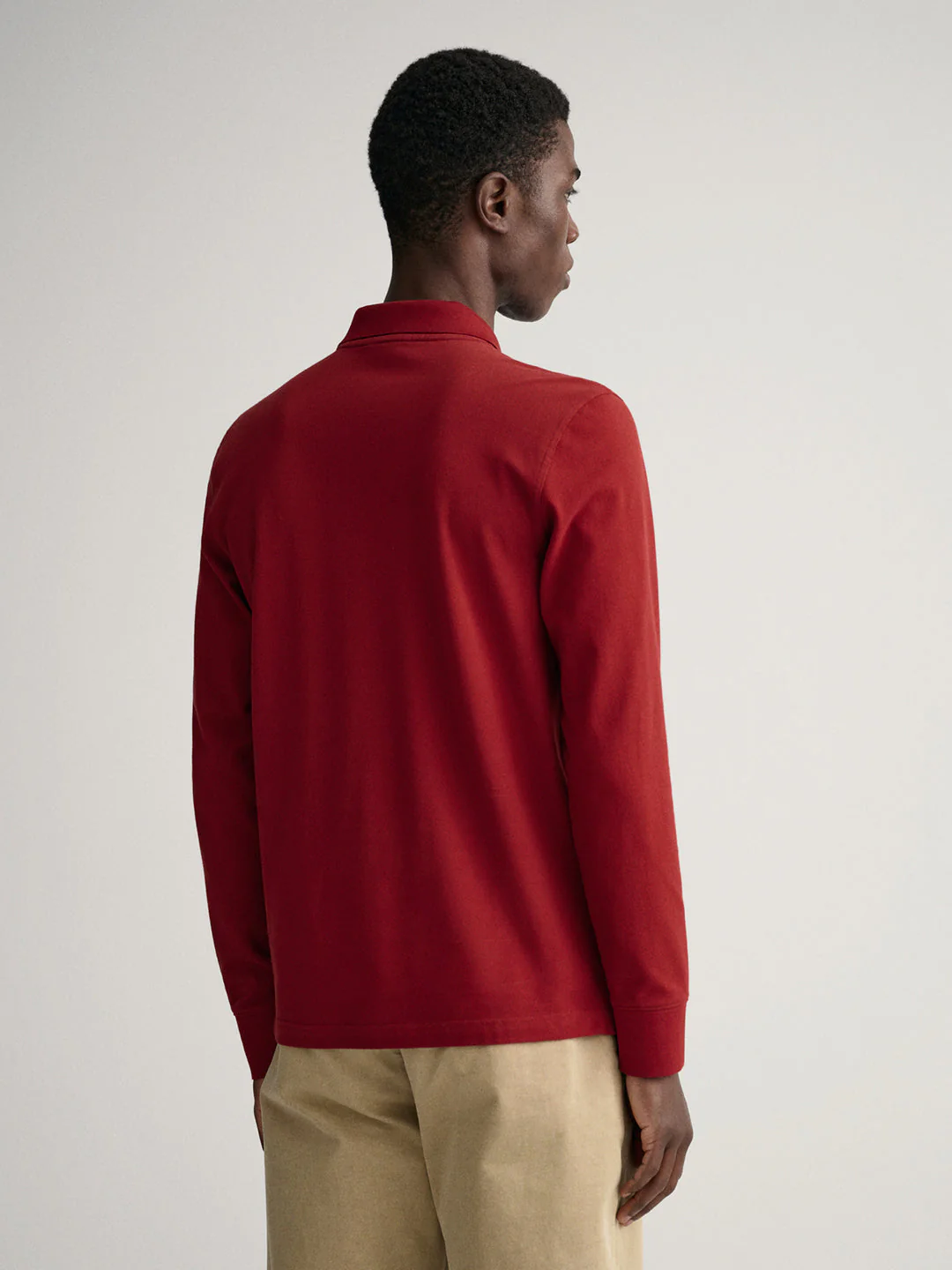 Gant Red Regular Fit Polo Tshirt - Image 4