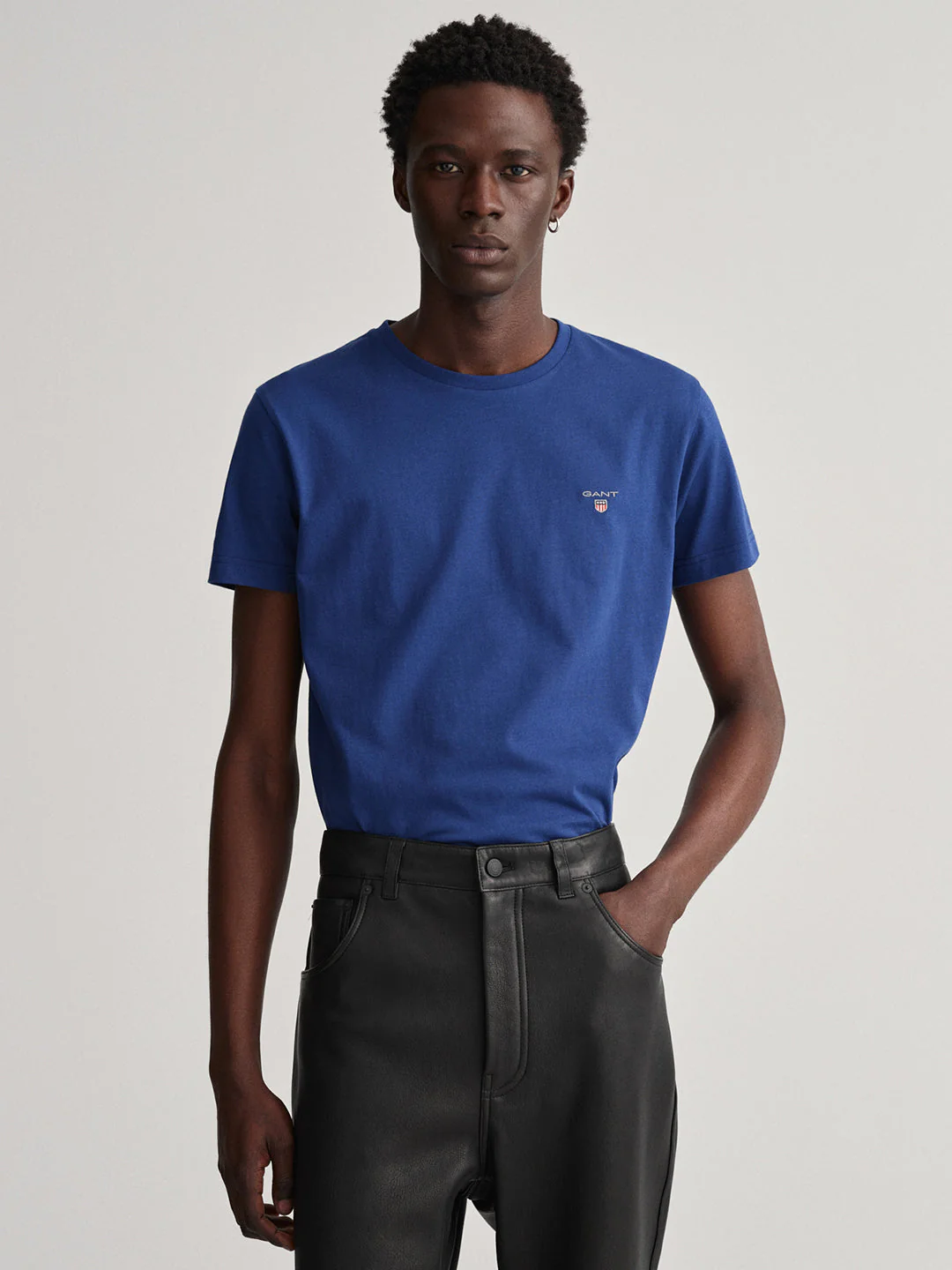 Gant Blue Regular Fit Tshirt - Image 4