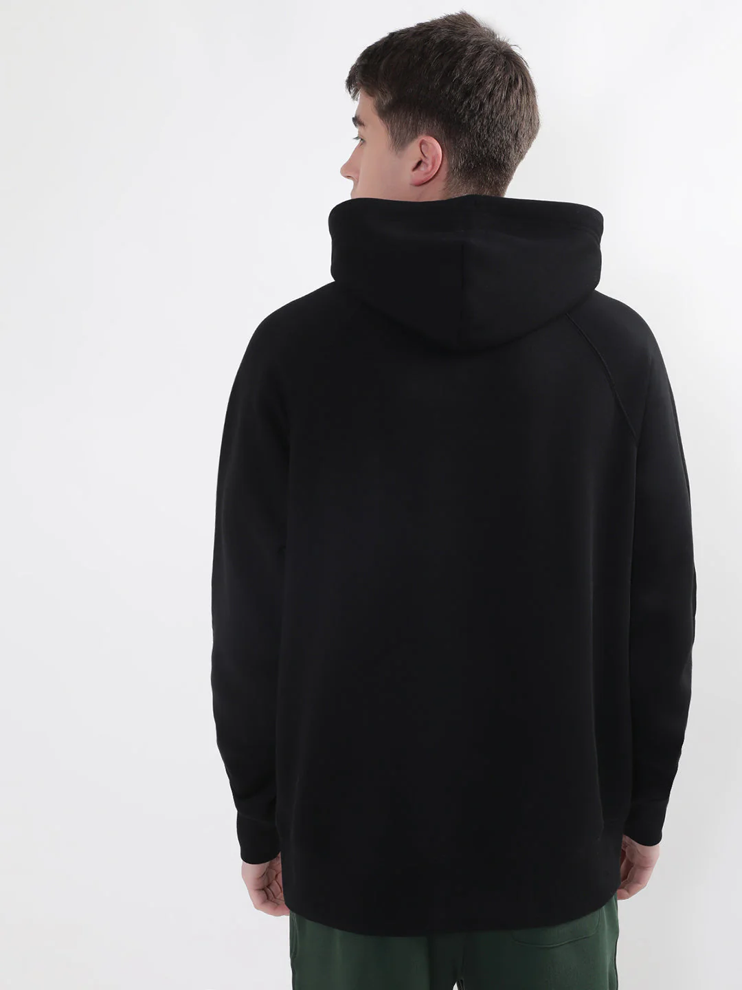 Gant Men Black Solid Hooded Sweatshirt - Image 2