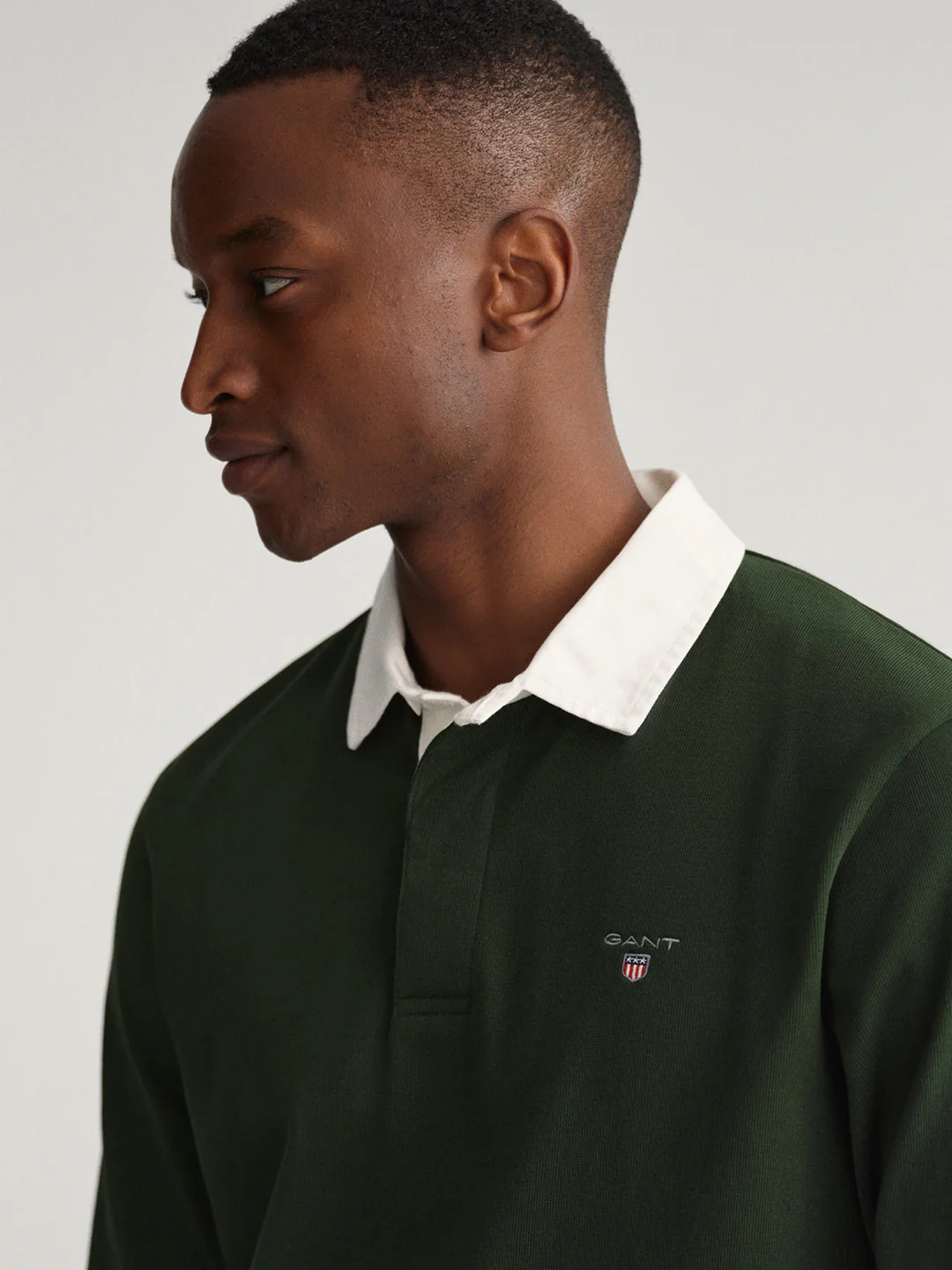 Gant Green Regular Fit Polo Tshirt - Image 2