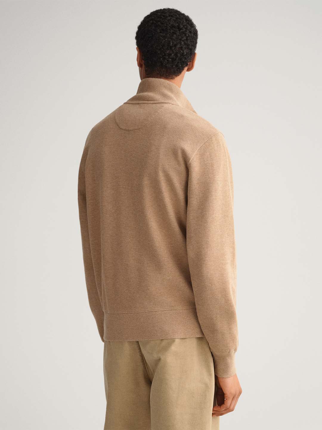 Gant Men Khaki Sweatshirt - Image 2