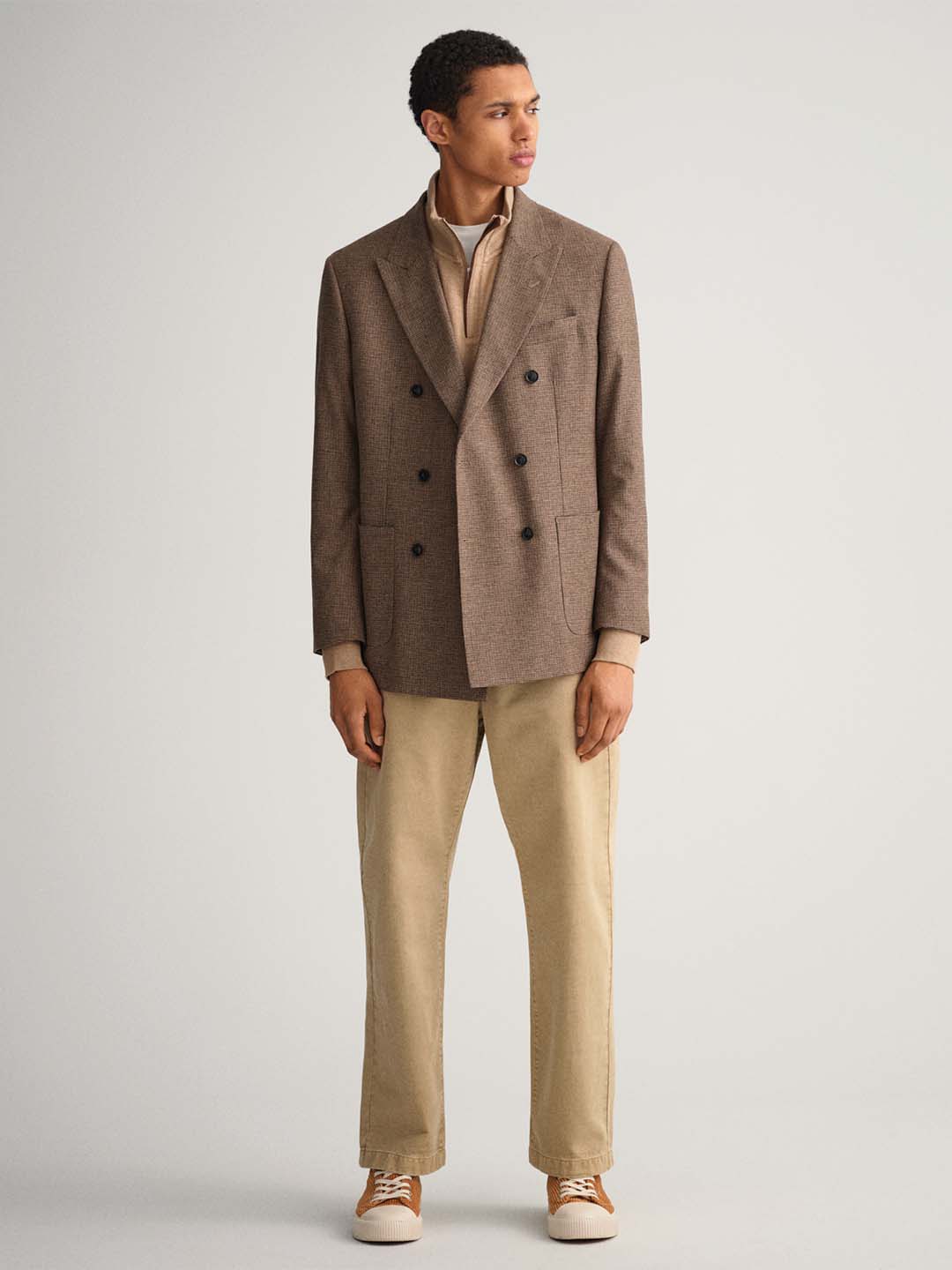 Gant Men Khaki Sweatshirt - Image 4