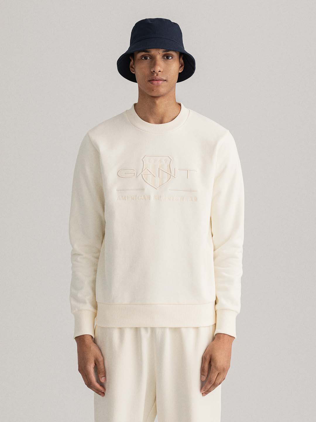 Gant Men Crew Neck Sweatshirt