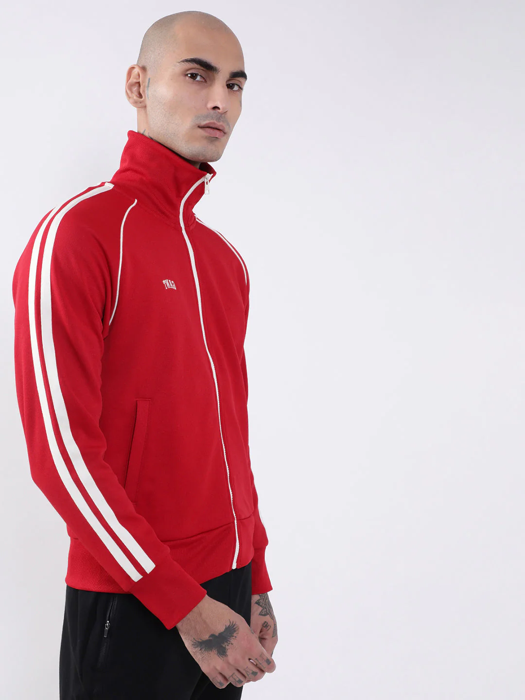 Gant Men Red Solid Hooded Sweatshirt - Image 4