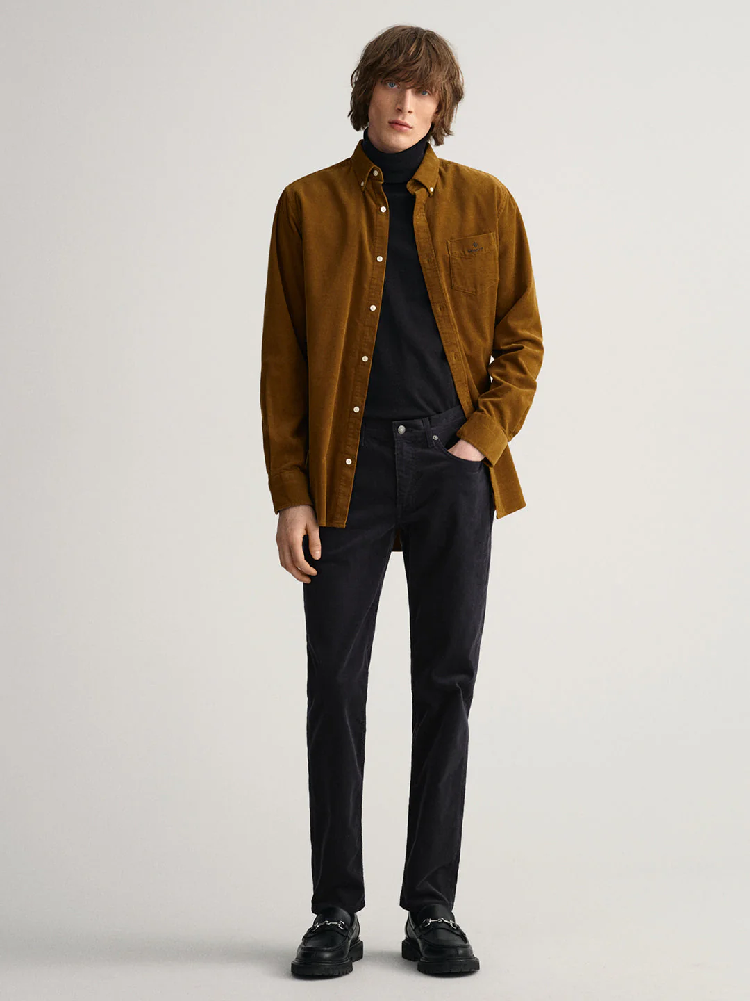 Gant Brown Regular Fit Shirt - Image 3