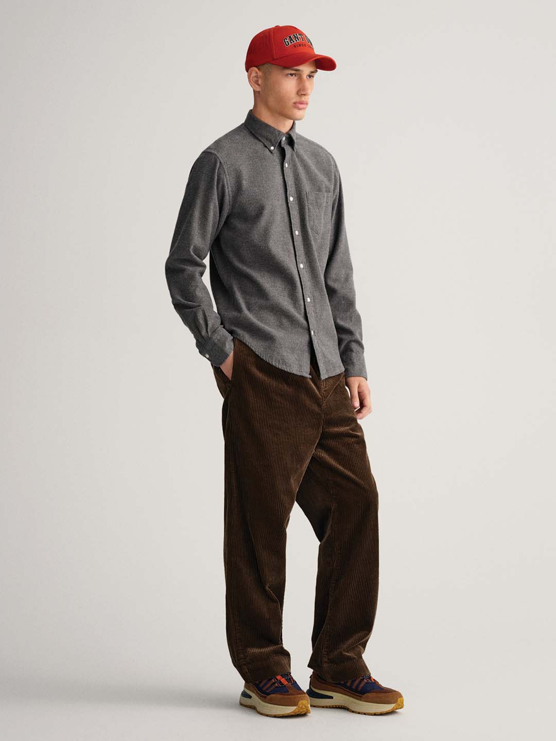 Gant Grey Regular Fit Shirt - Image 3