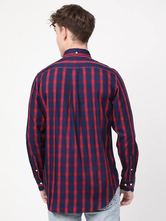 Gant Multi Checked Regular Fit Shirt - Image 3