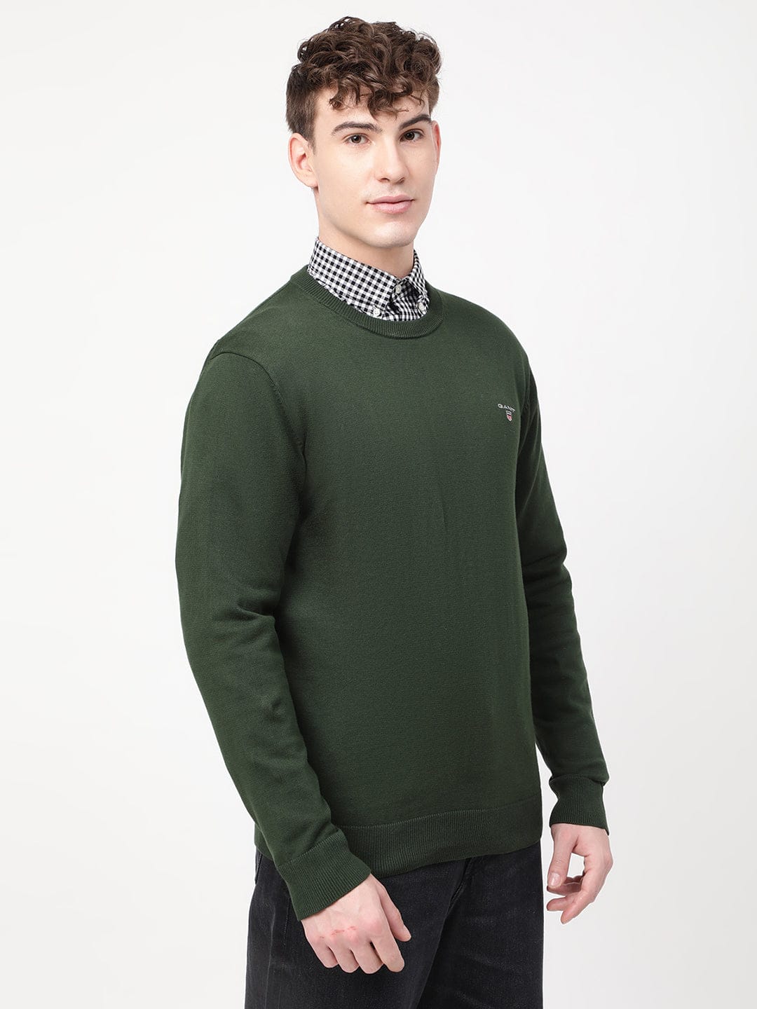 Gant Men Crew Neck Sweater - Image 4