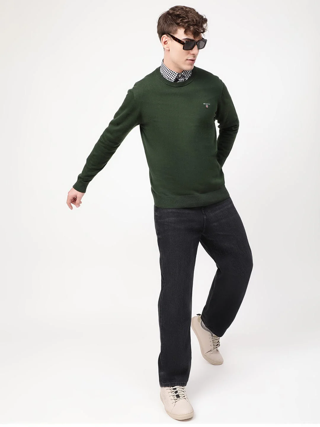 Gant Men Crew Neck Sweater - Image 5