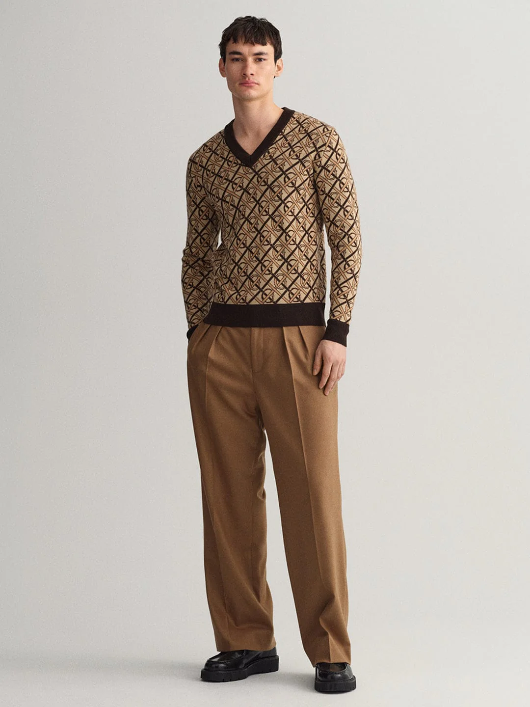 Gant Men V Neck Sweater - Image 3