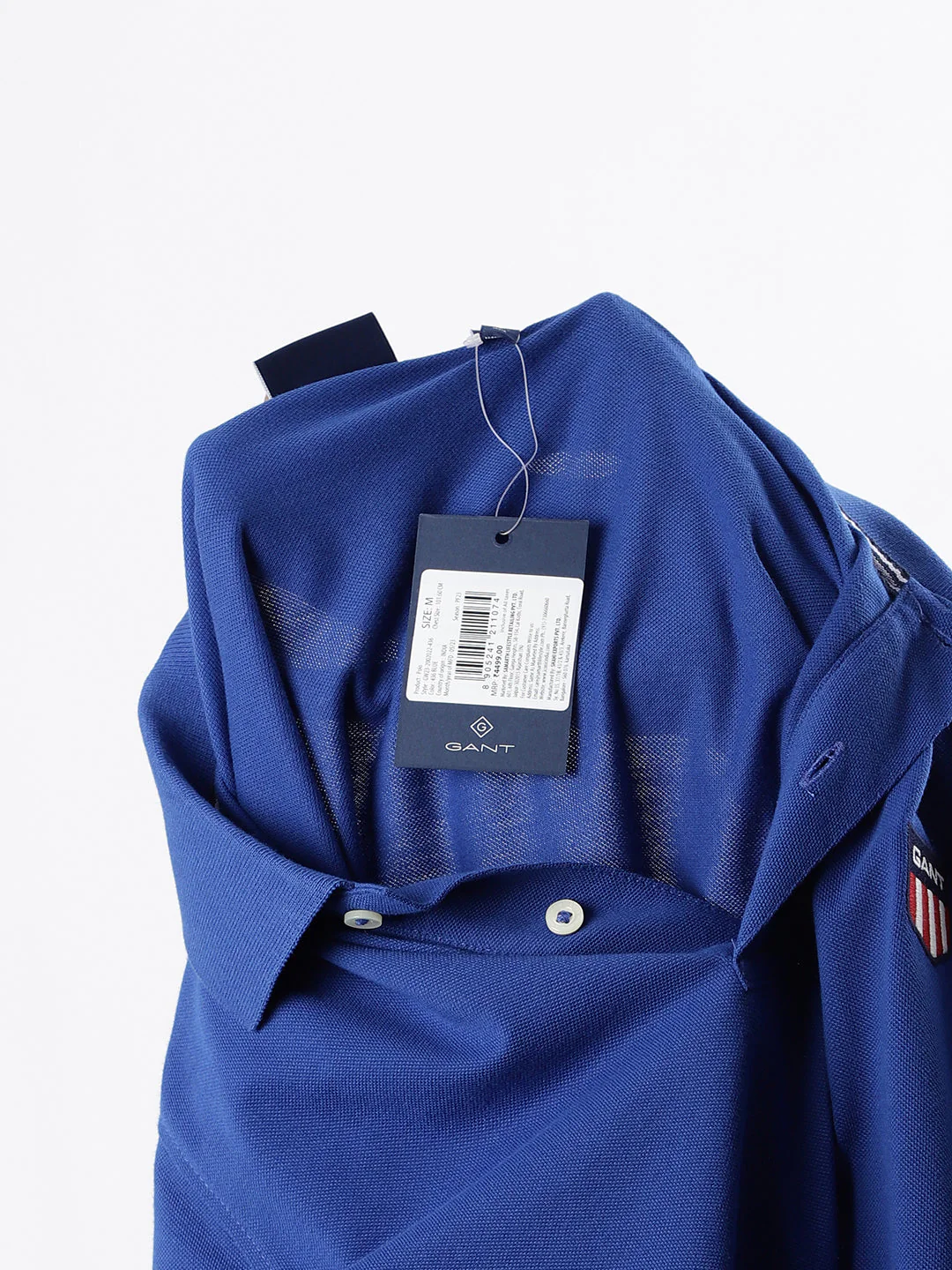 Gant Blue Fashion Regular Fit Polo Tshirt - Image 7