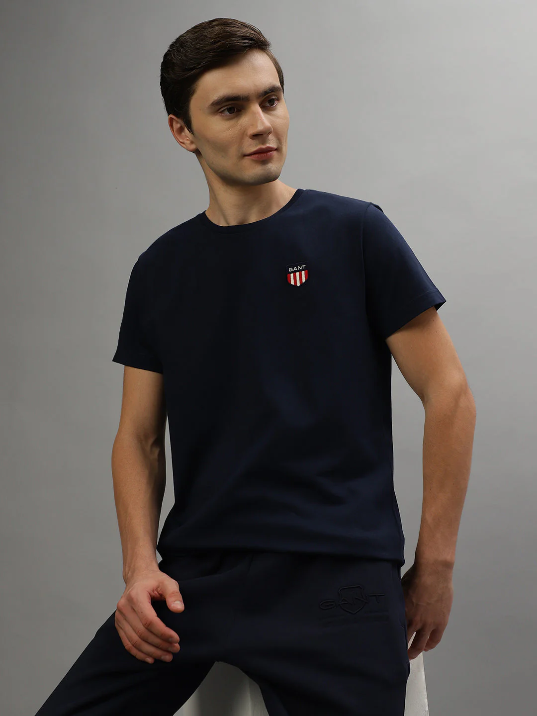 Gant Blue Fashion Regular Fit Tshirt