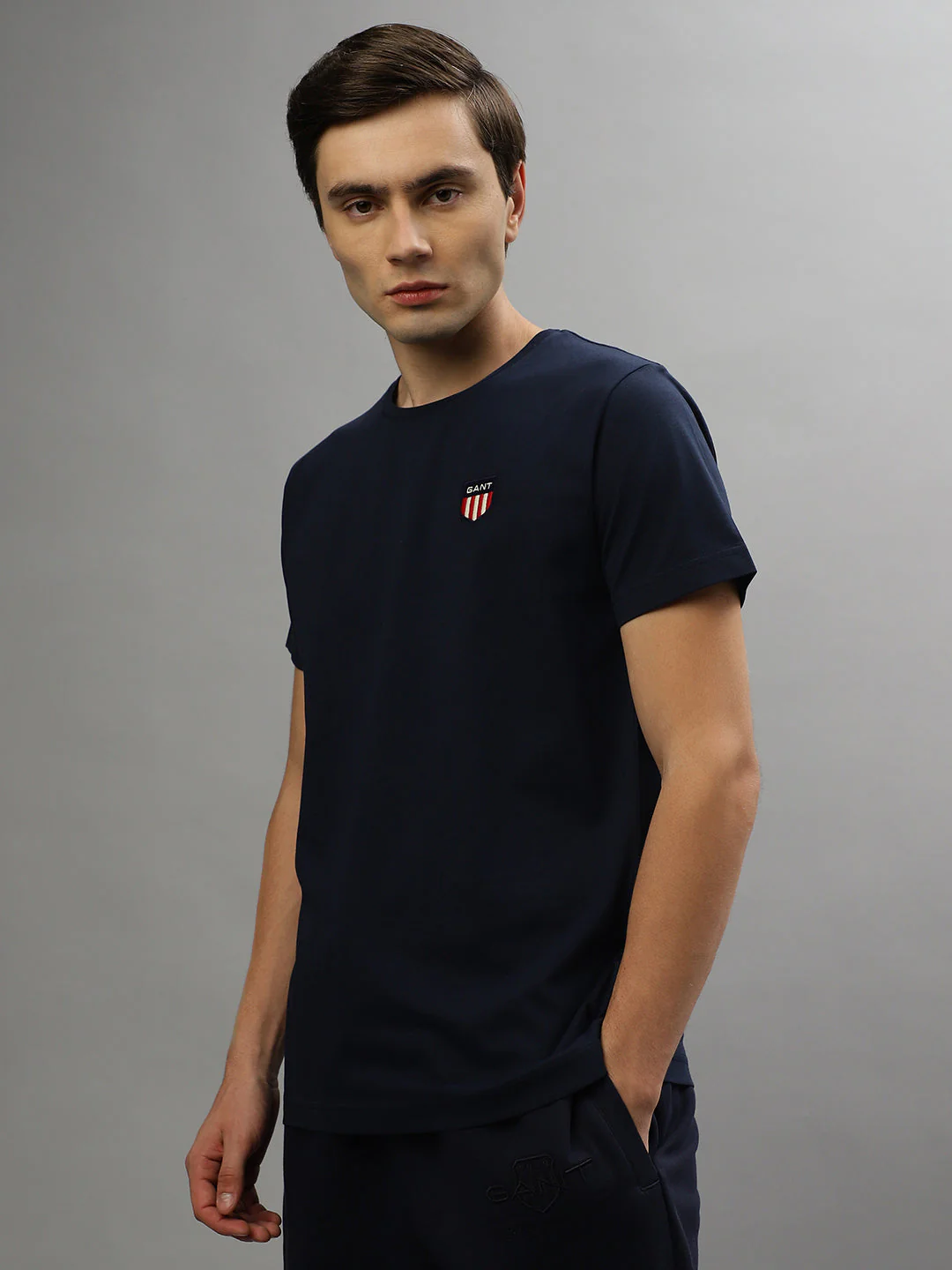 Gant Blue Fashion Regular Fit Tshirt - Image 3