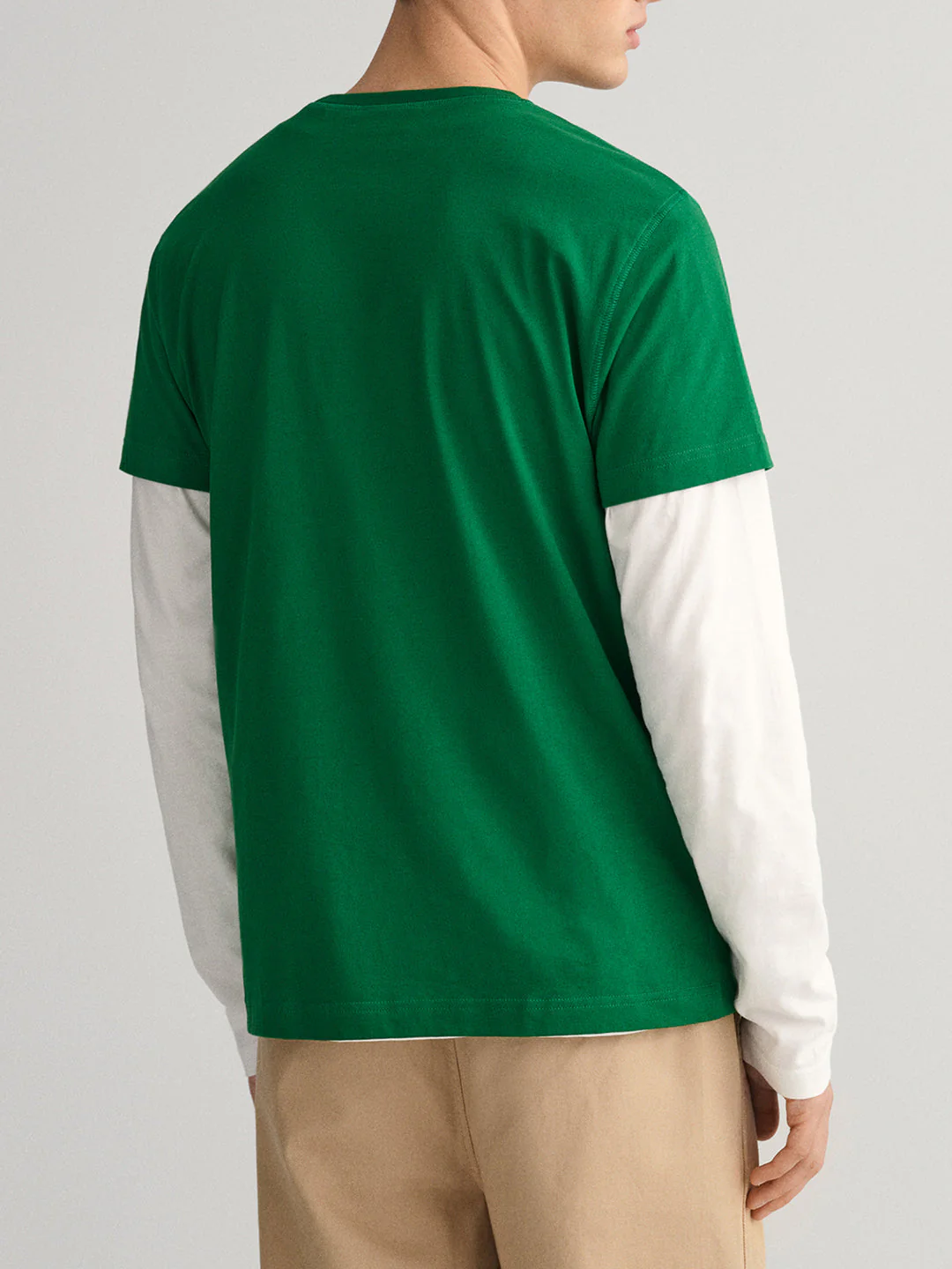 Gant Green Printeded Regular Fit Tshirt - Image 2