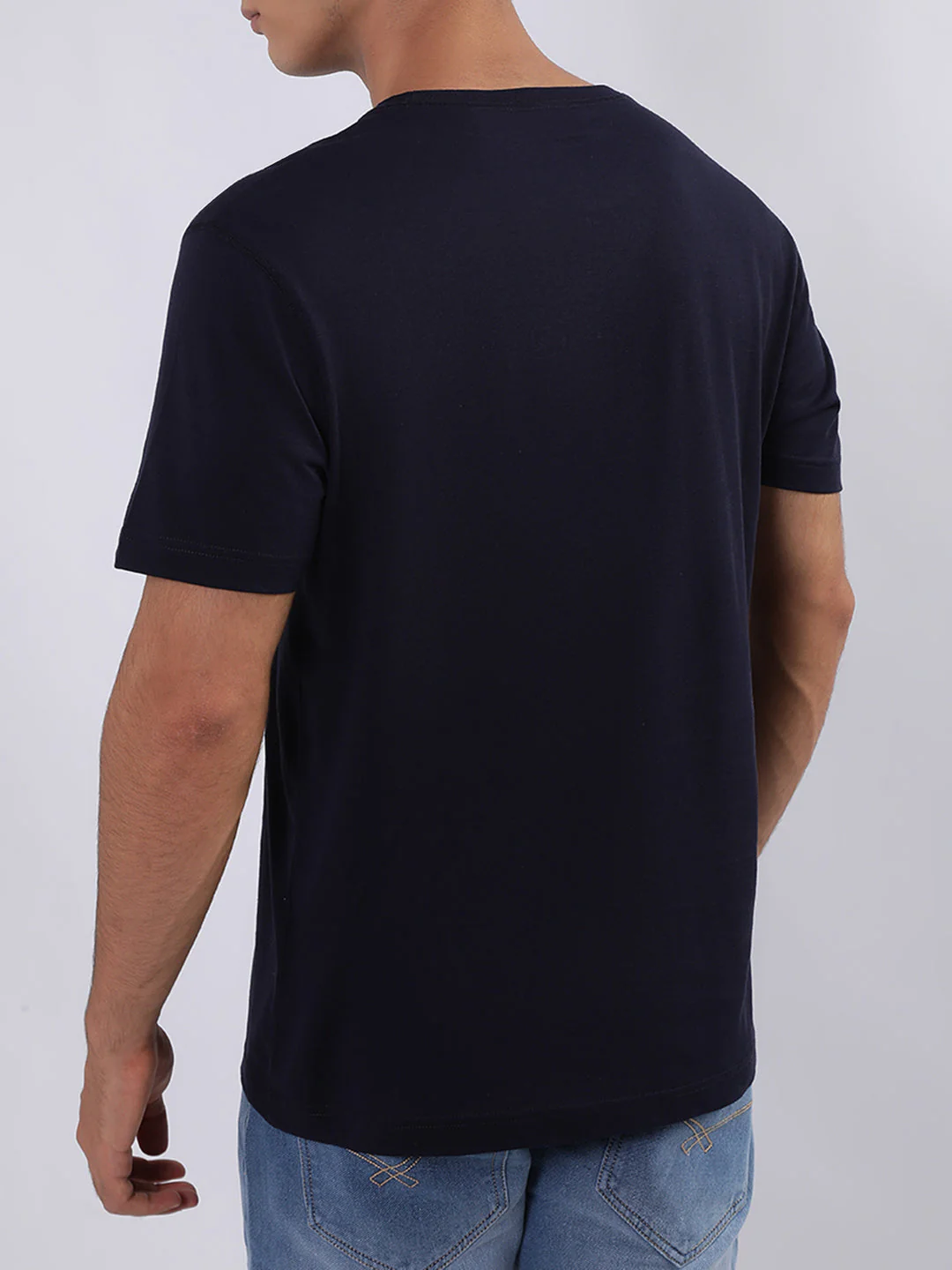Gant Blue Logo Regular Fit Tshirt - Image 4