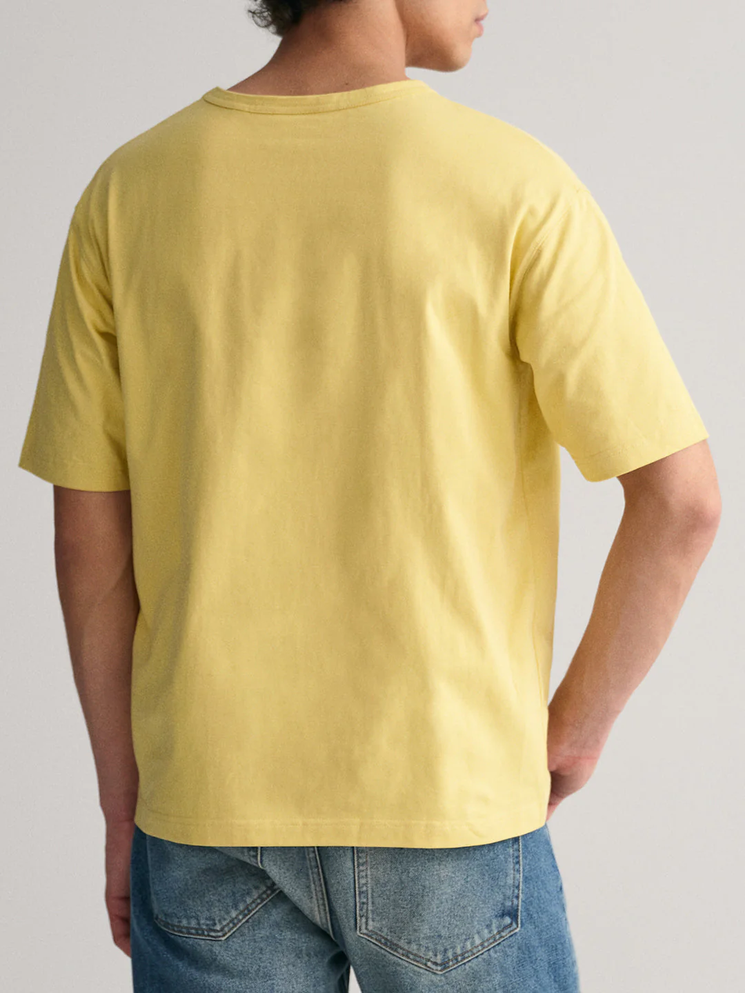 Gant Yellow Relaxed Fit Tshirt - Image 2