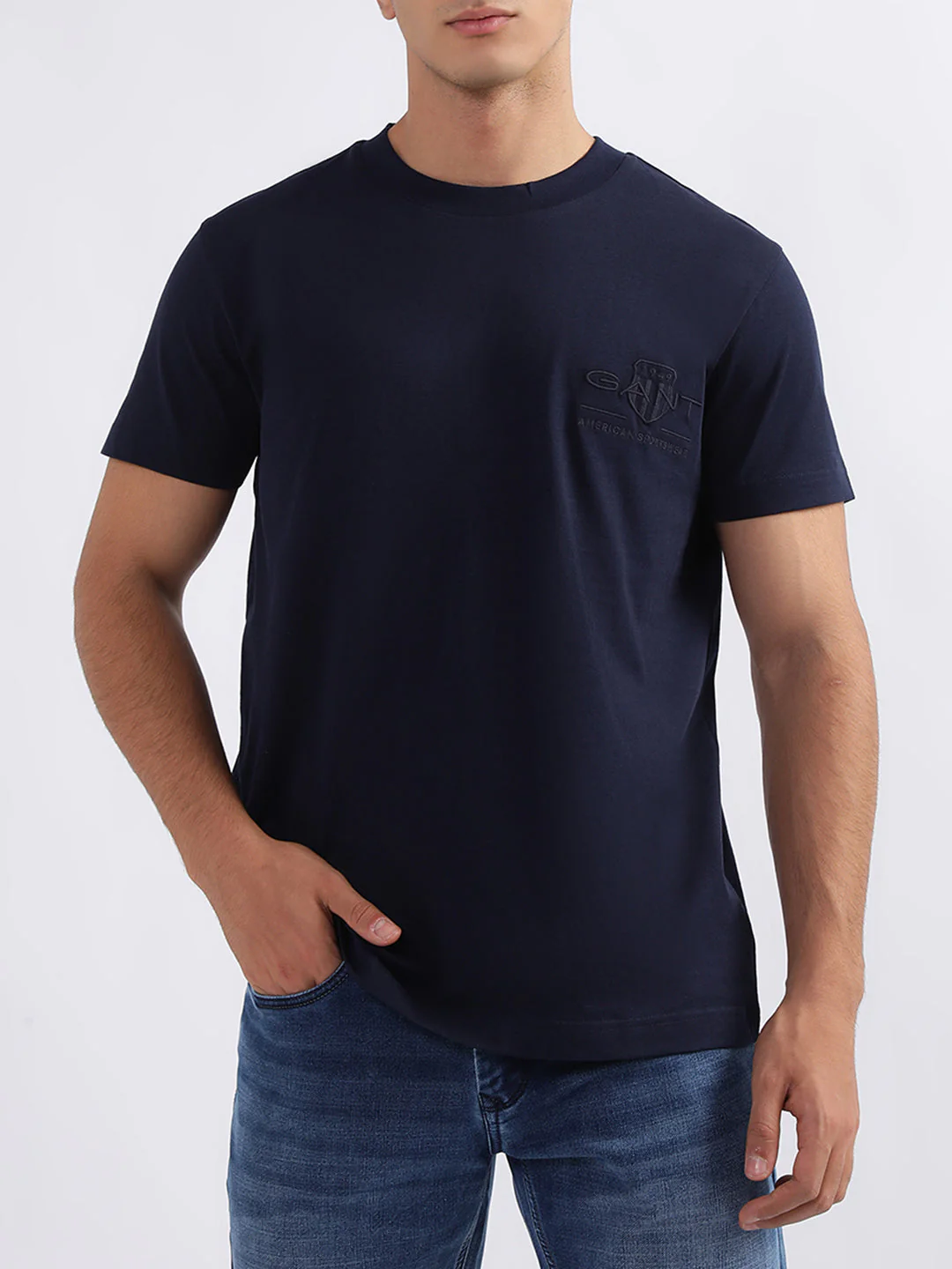 Gant Blue Regular Fit Tshirt