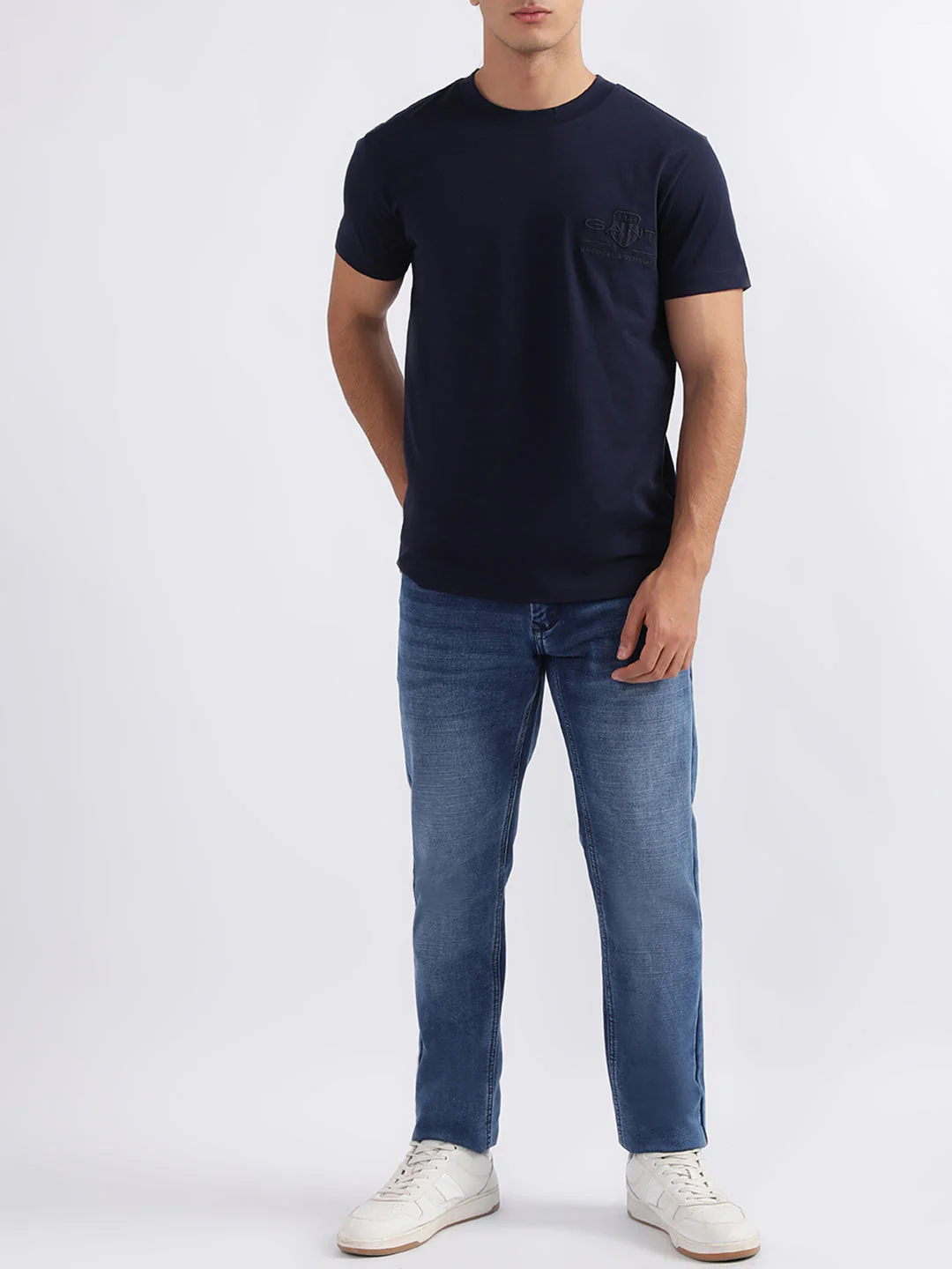Gant Blue Regular Fit Tshirt - Image 5