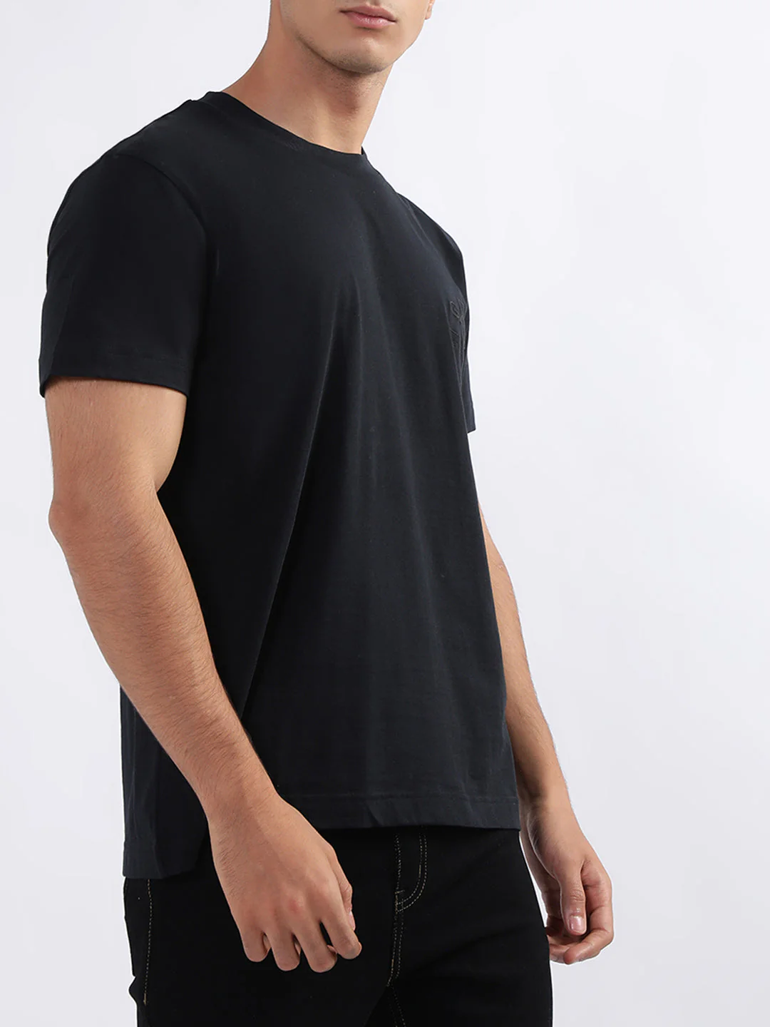Gant Black Regular Fit Tshirt - Image 2