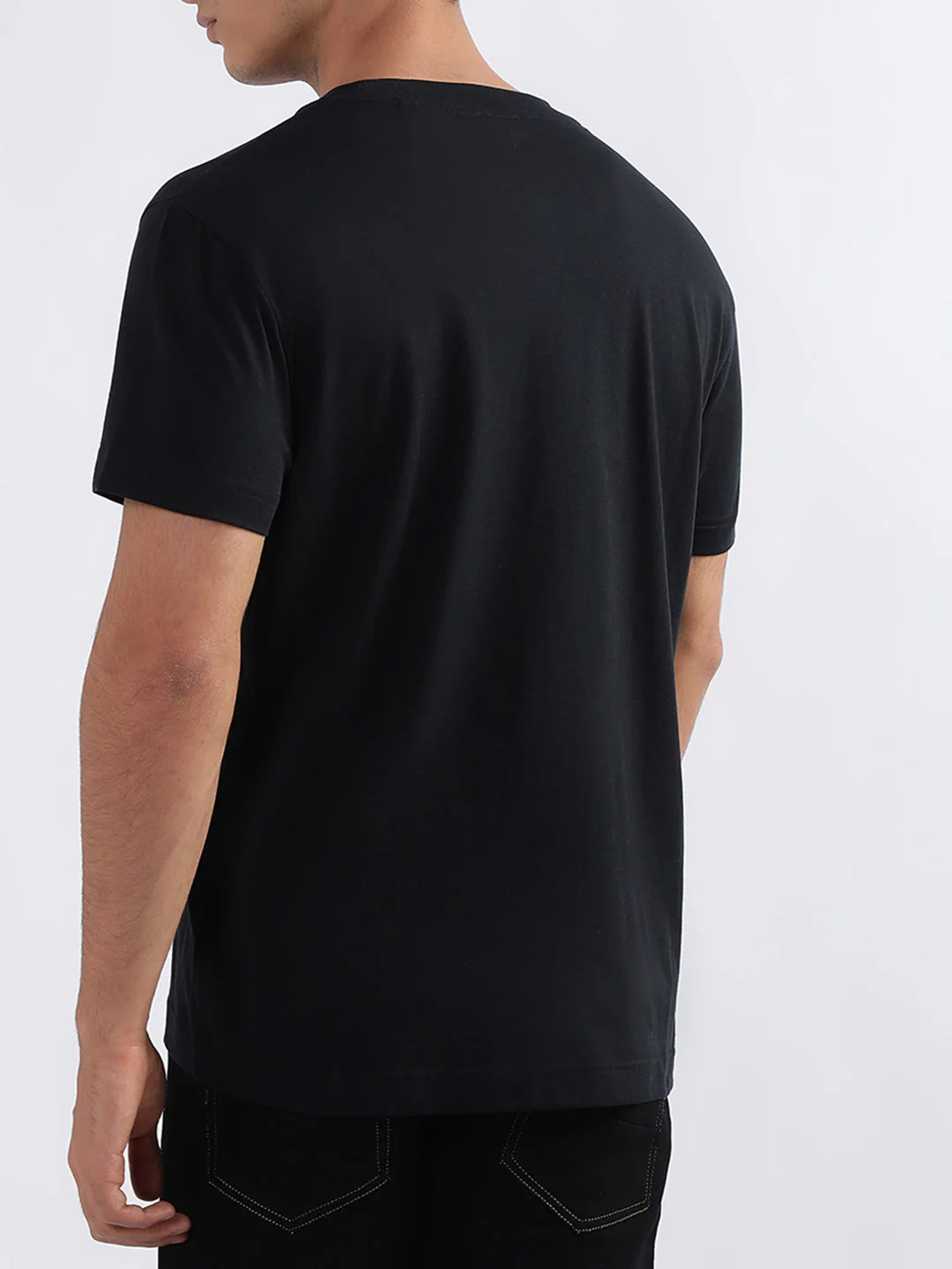 Gant Black Regular Fit Tshirt - Image 4