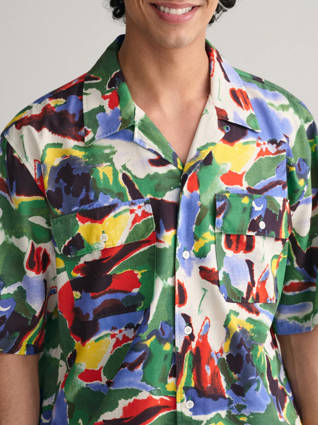 Gant Multicolor Fashion Printed Relaxed Fit Shirt - Image 2