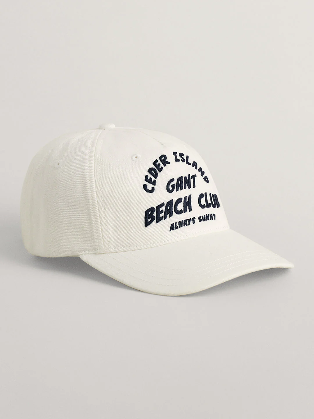 Gant Men White Solid Caps