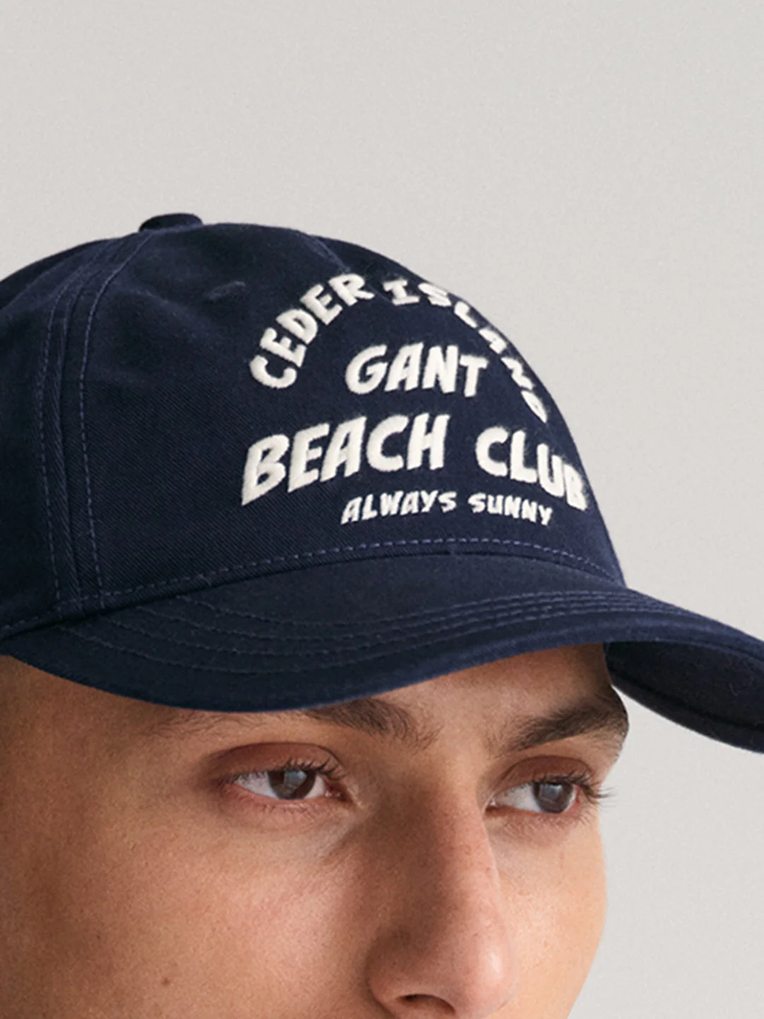 Gant Men Blue Solid Caps - Image 3