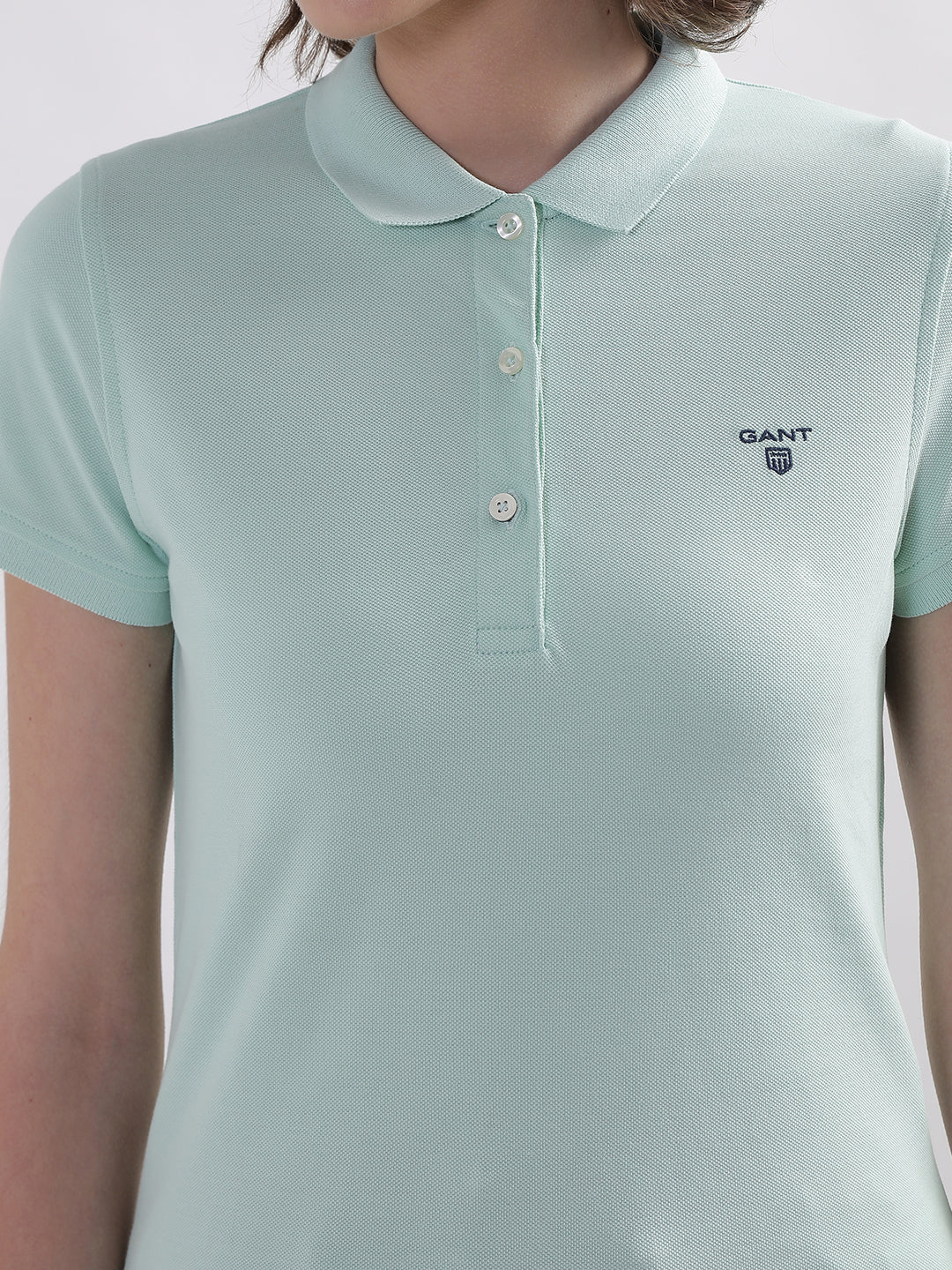 Gant Green Regular Fit Polo T-Shirt - Image 5
