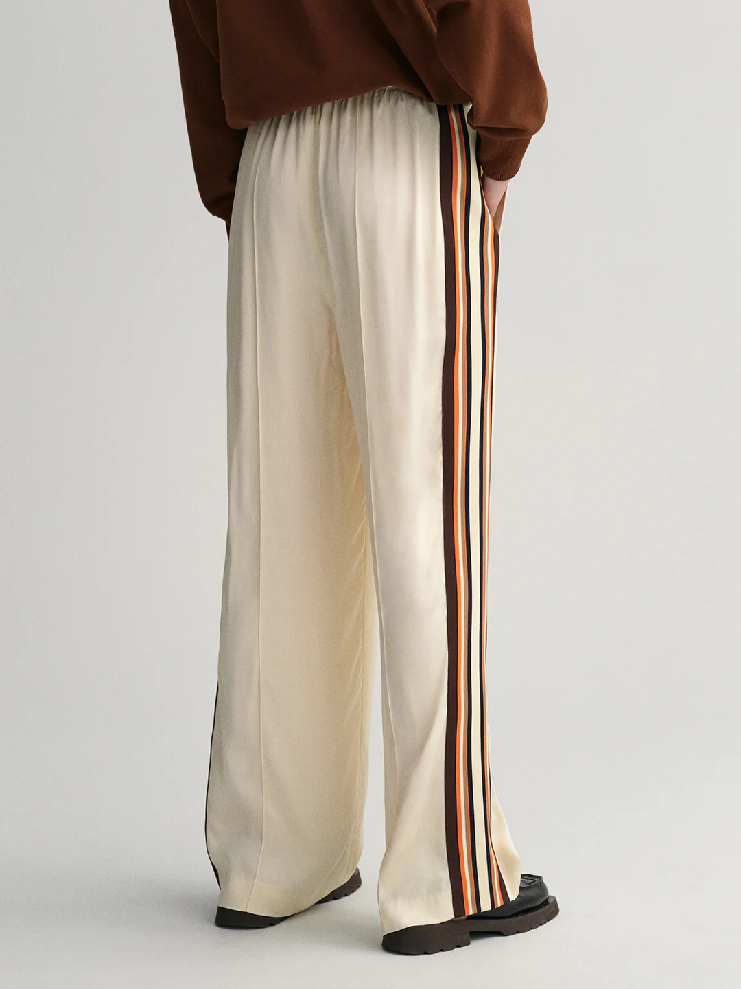 Gant Women Striped Loose Fit Trouser - Image 3