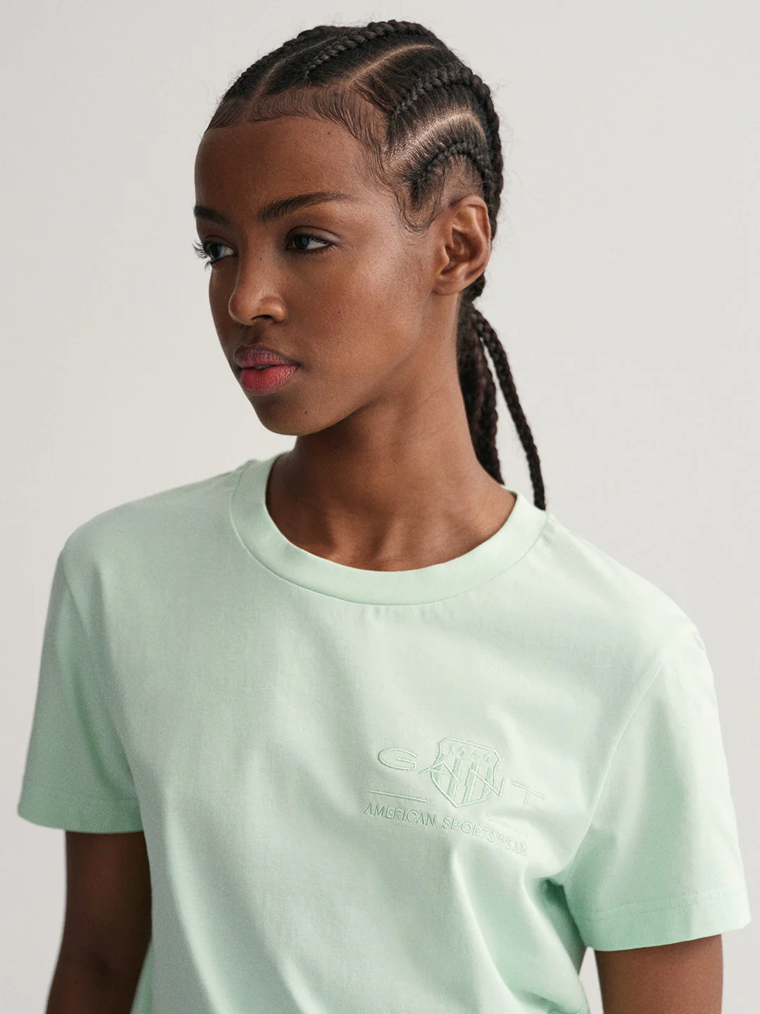 Gant Green Preppy Regular Fit T-Shirt - Image 4