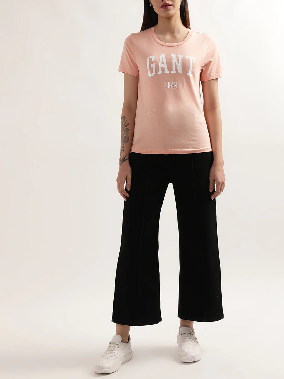 Gant Peach Preppy Logo Regular Fit T-Shirt - Image 4