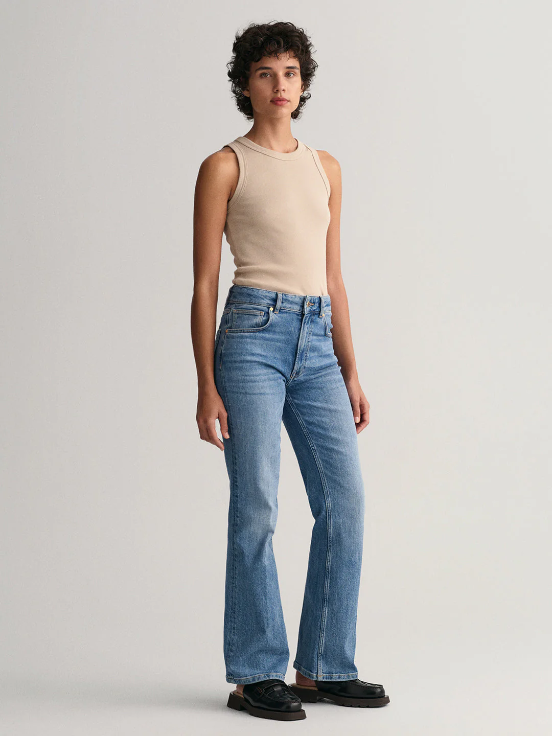 Gant Dry Sand Preppy Slim Fit Tank Top - Image 2