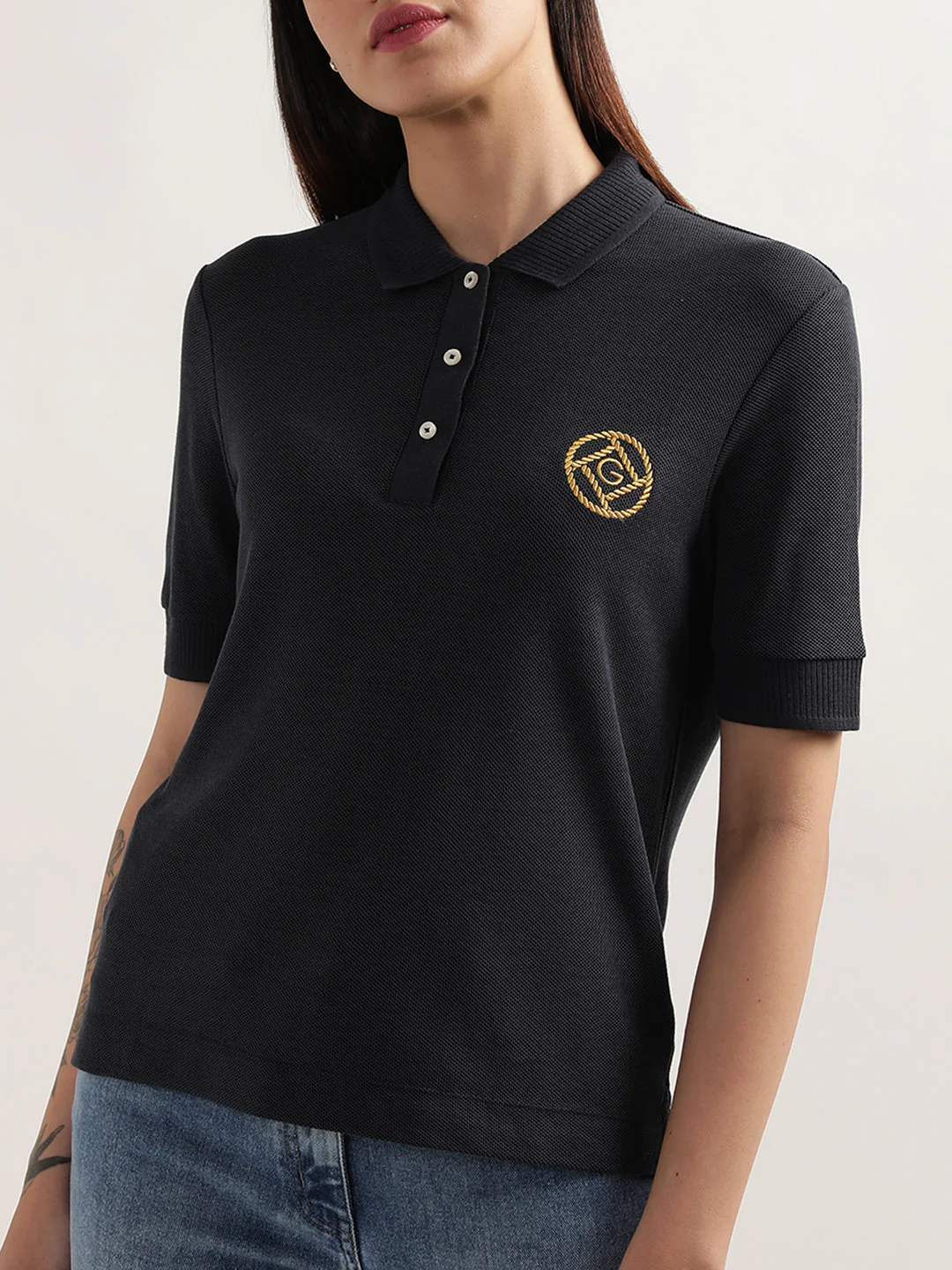 Gant Polo Collar Short Sleeves Casual T-Shirt - Image 3