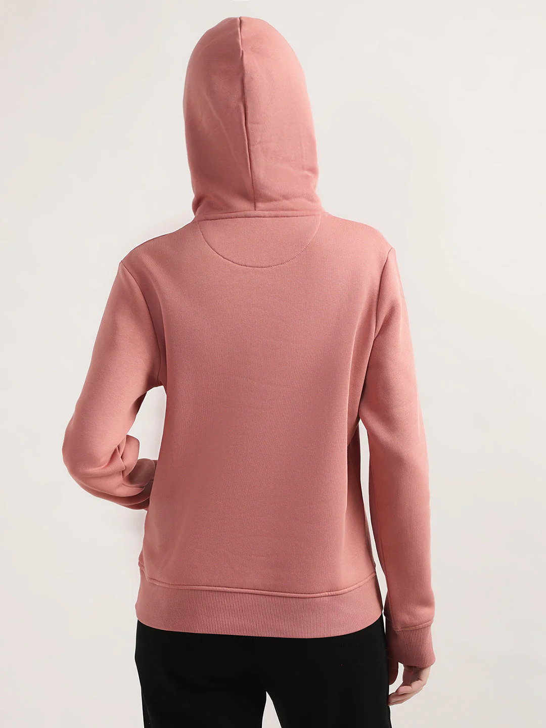 Gant Women Pink Printed Hooded Sweatshirt - Image 2
