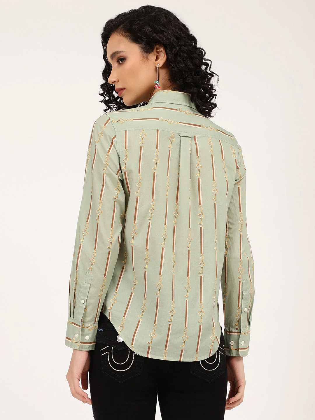 Gant Green Printed Regular Fit Shirt - Image 2